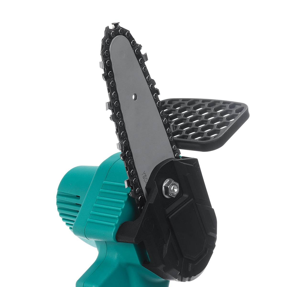 24V-4-inch-Electric-Chain-Saw-Pruning-One-handed-Garden-Power-Tool-Electric-Saws-Woodworking-Tool-4 24V 4 inch Electric Chain Saw Pruning One-handed Garden Power Tool - Image 5