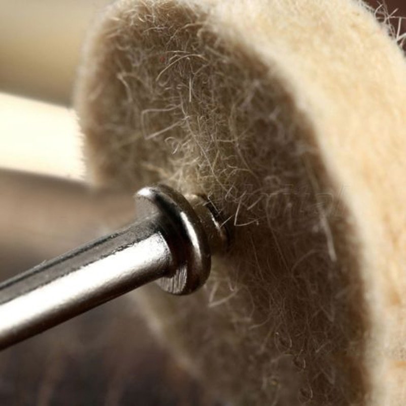 50Pcs-25mm-Fine-Shank-Jewelry-Metals-Polishing-Buffing-Wheels-Wool-Felt-Polisher-Disc-Pad-Rotary-Tool-1 50Pcs 25mm Fine Shank Jewelry Metals Polishing - Image 3