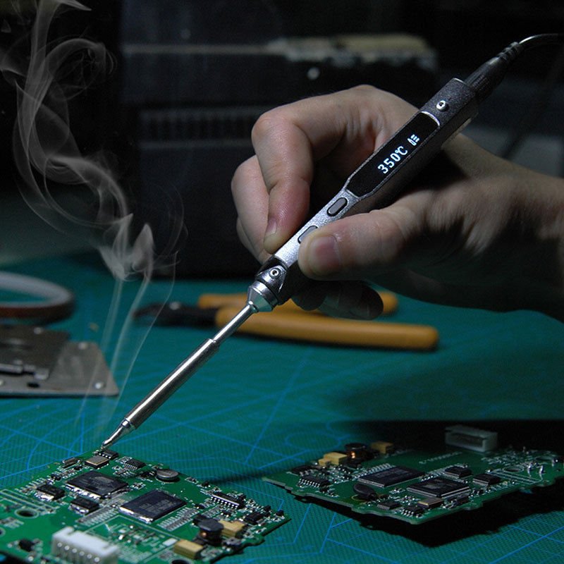 TS100-65W-Mini-Electric-Soldering-Iron-Station-Kit-Digital-LCD-Programable-Display-Adjustable-Temperature-with-BC2-2 TS100 65W Mini Electric Soldering Iron Station Kit Digital LCD - Image 3